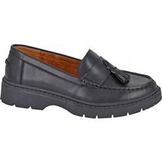 44 - Dame Loafers Cipriata Omara Tassel Leather Loafers Black