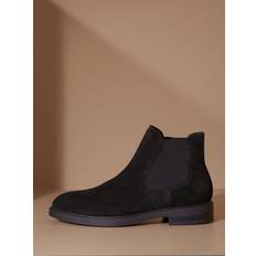 Skum Chelsea boots Selected Ruskind Chelsea-støvler Sort