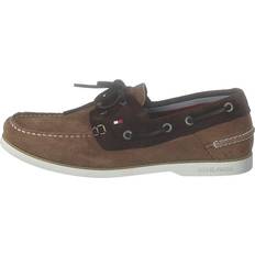 Ruskea Veneilykengät Tommy Hilfiger Classic Suede Boatshoe - Chaki/Ruskea