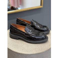 Shoedesign Copenhagen Lave sko Shoedesign Copenhagen Loretta Patent Loafers Black
