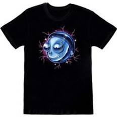 Rick and Morty Chrome Effect T-Shirt Black