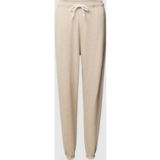 Joggers - Multicoloured Trousers Polo Ralph Lauren Women's Fleece Athletic Pants Dune Tan Multi