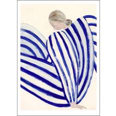 Poster & Frame The Club x Sofia Lind Blue Stripe At Plakat