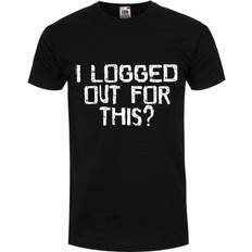 Grindstore Logged Out For This Black T-Shirt