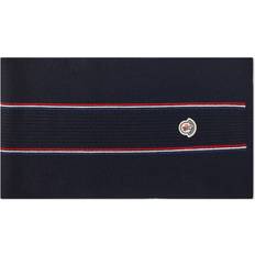 Moncler Men Scarfs Moncler Navy Tricolor Scarf UNI