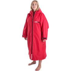 Dryrobe Tøj Dryrobe Advance Colour Long Sleeve Red/Grey