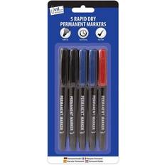 Just Stationery Permanent Marker Pack of 5