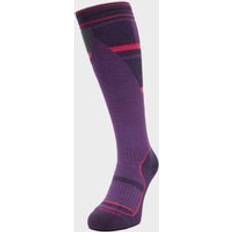 Lila - Skidor Kläder Bridgedale Children's Ski Mountain Junior Merino Endurance Ov, Purple