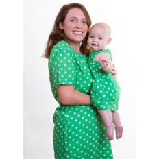 Kite Kite Clothing Girls Daisy Meadow Dress Green Cotton 9-12M