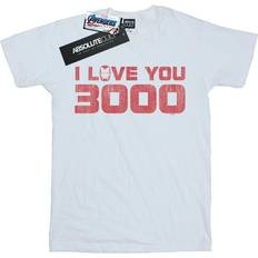 Marvel Barnkläder Marvel Girls Avengers Endgame Love You 3000 Distressed Cotton T-Shirt