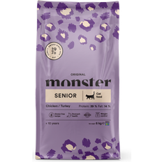 Monster Original Senior Chicken & Turkey Torrfoder Katt