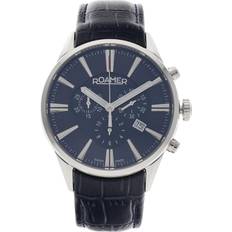 Roamer Armbandsur Roamer Superior Chrono 508837 41 40 05 Navy/Silver 7640185783256 4590.00