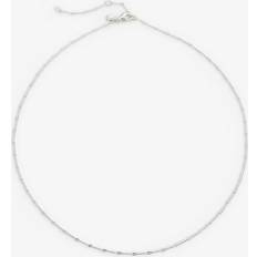 Monica Vinader Necklaces Monica Vinader Womens Silver Twist Recycled Sterling-silver Necklace