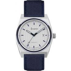 Canvas - Men Wrist Watches Accurist Origin Blue Canvas 41mm