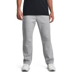 White Pants Under Armour Men's Essential Fleece Sweatpants Mod Grey Heather/White