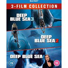 Deep Blue Sea 3-Film Collection [Deep Blue Sea 1, 2 & 3] [2020] Blu-ray