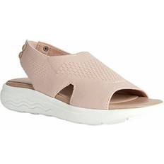Geox Dame Sandaler Geox Spherica Flade Sandals - Chocolate Brown