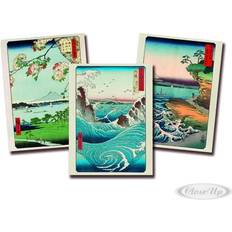 Pink Posters Close Up Hiroshige Kunstdruck 3er-Set Poster