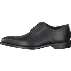 Loake Herr Skor Loake Derwent Black Calf Grå