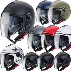 Motorcykelutrustning Caberg Riviera V4 X Jet Helmet - Matt Red