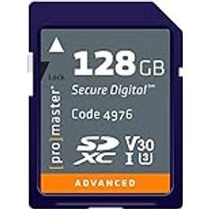 Advanced 128GB SDHC V30 U3 Memory Card