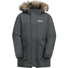 152 Oberbekleidung Jack Wolfskin Jungen Cosy Bear 3in1 Parka slate green