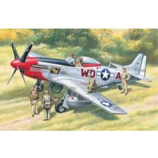 Mustang P-51D WWII Piloter 1:48