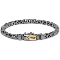 Buddha To Buddha Unisex Katja J170BR SG Katja Armband Black Rhodium Shine Gold 14kt Sterling-Silber 001K01170D706