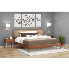 Beds & Mattresses NTC NTC Lupin Wooden Bed Frame with Foundation