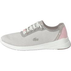 Lacoste 39 - Dame Sneakers Lacoste Lt Fit 119 Sfa Gry/lt Pnk, Female, Sko, Sneakers, sportssko, Grå