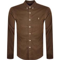 Polo Skjorter Polo Ralph Lauren Slim Fit Corduroy Shirt - Brown