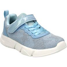 Girls - Leather Trainers Geox Women's Aril Girl Sneaker, Sky, Narrow