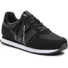 Armani Exchange Rio Side Logo Sneaker - Nero