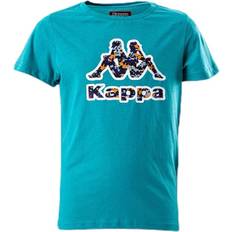 Turkise - Unisex T-skjorter Kappa Logo Berk T Skjorte - Turquoise