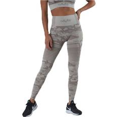 Beige Sukanvarret Gavelo Desert Storm Camo Leggings - Beige