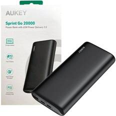 Aukey Batterie e Caricabatterie Aukey PB-Y37 20000mAh