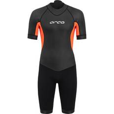 Orca Herr Våtdräkter Orca 2023 Mens Vitalis Back Zip Open Water Swim Shorty Wetsuit