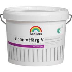 Beckers Elementfärg V Antikvit 3L Vit