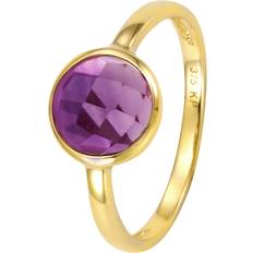 Violett Ringe Celesta Damen Ring "360376038-2" 375er Gold mit Amethyst, gold