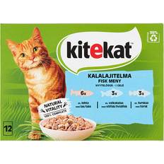 Kitekat Vådfoder laks, hvidfisk torsk