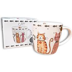 Leonardo Faithful Friends Cartoon Cats Fine Cup