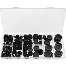 170PCS Rubber Sealing Ring Black Grommets Gasket Assortment Kit O Ring for RC Airplane RC Drone