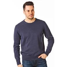 CastlePoint Crew Neck Knitted Jumper Navy