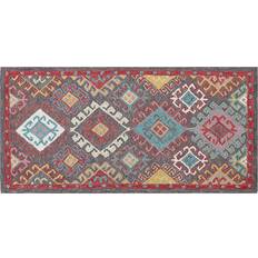 Carpets & Rugs Beliani Wool Area Rug FINIKE Multicolour cm