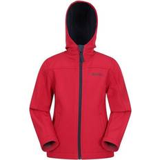 Childrens/Kids Exodus Water Resistant Soft Shell Jacket Red years