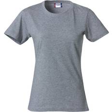 Clique Women T-shirts Clique Basic Melange T-Shirt Grey