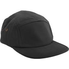 Canvas Caps Beechfield Canvas Panel Classic Baseball Cap Black One