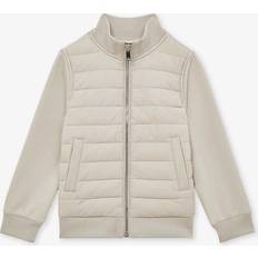 Kids' Flintoff Funnel Neck Quilted Hybrid Jacket