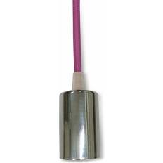 Pink Lampeophæng V-TAC Kromet Pendellampe Rose Rød 60 cm 36 cm Lampeophæng