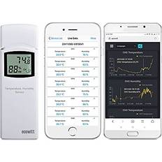 Thermometers & Weather Stations Ecowitt Wireless Digital Thermometer Hygrometer